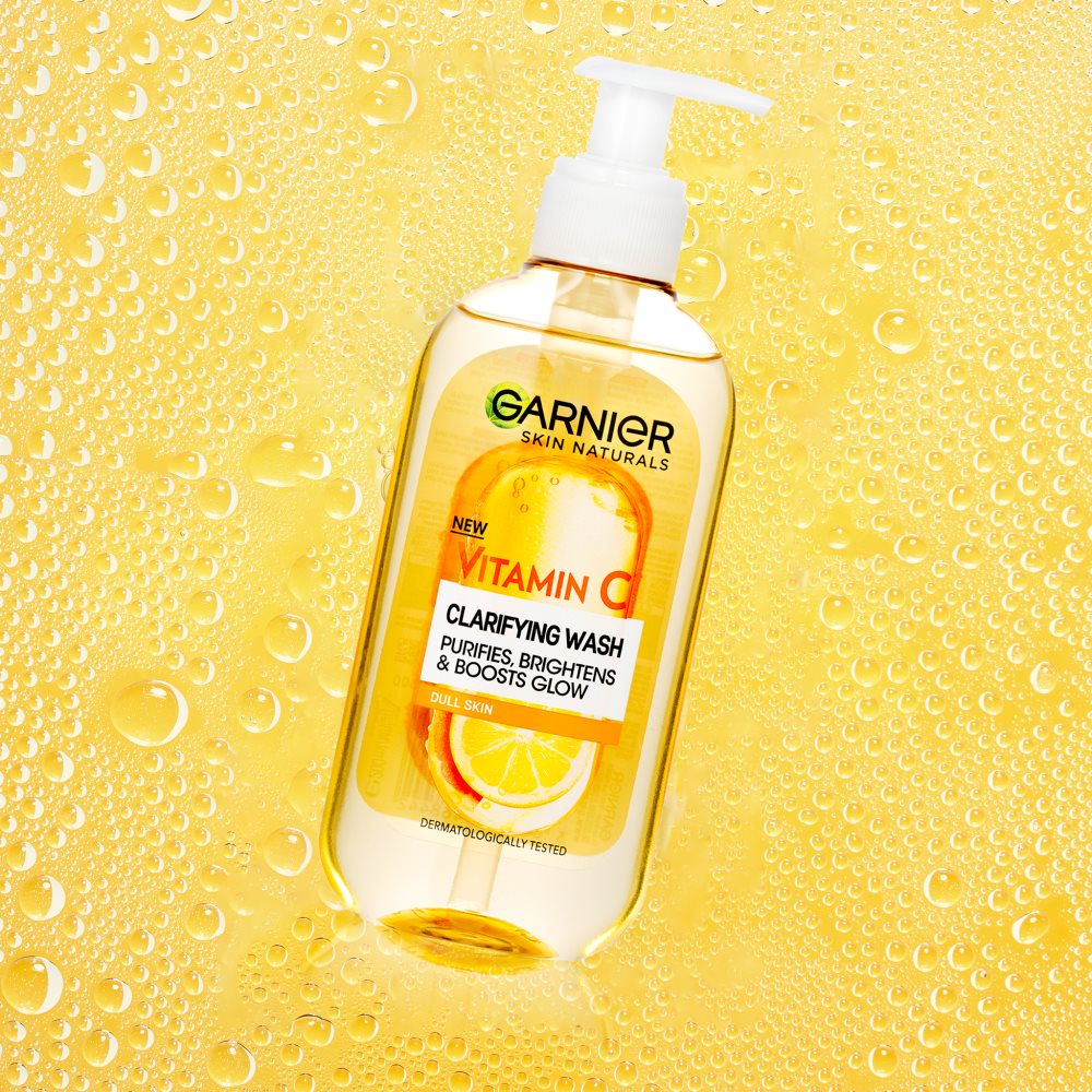 GARNIER VITAMIN C CLARIFYING FACE WASH