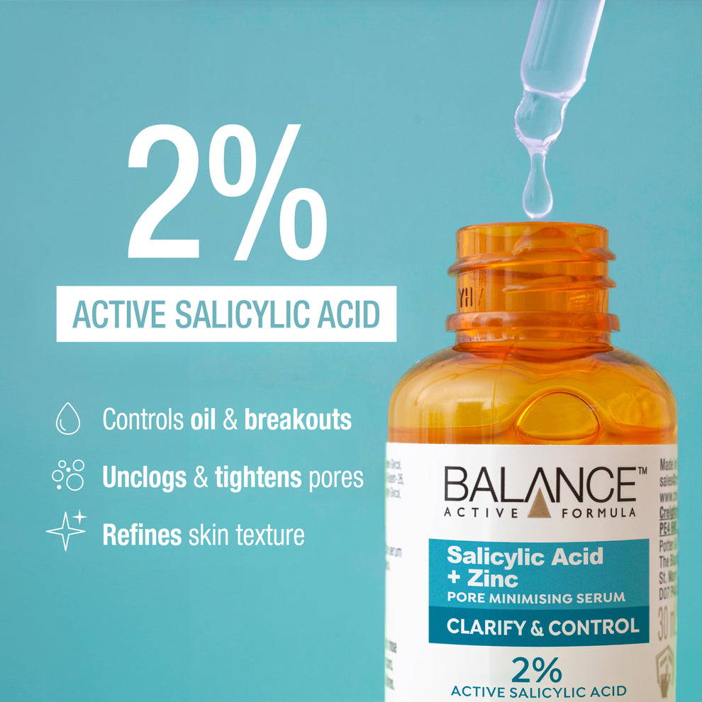 BALANCE ACTIVE 2% SALICYLIC ACID + ZINC SERUM