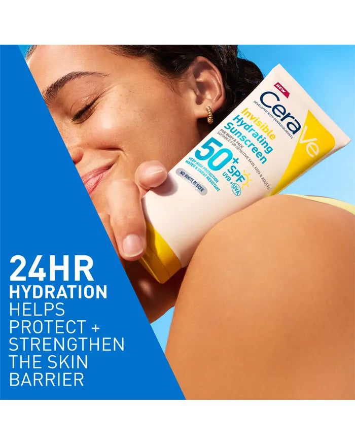 CERAVE INVISIBLE HYDRATING SUNSCREEN SPF 50+ (FOR BODY & FACE) - 177ML