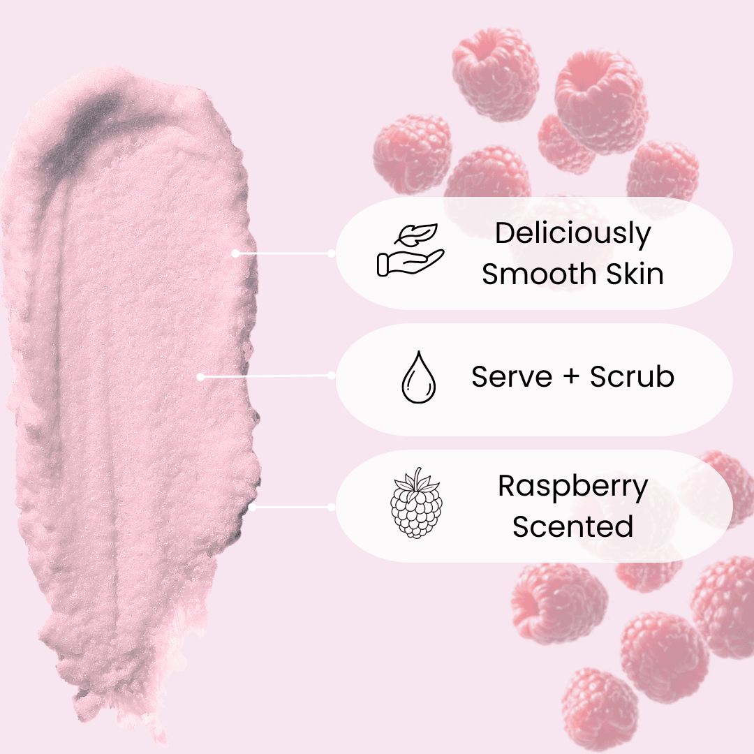 FACE FACTS SCỦỦP RASPBERRY RIPPLE SUGAR BODY SCRUB