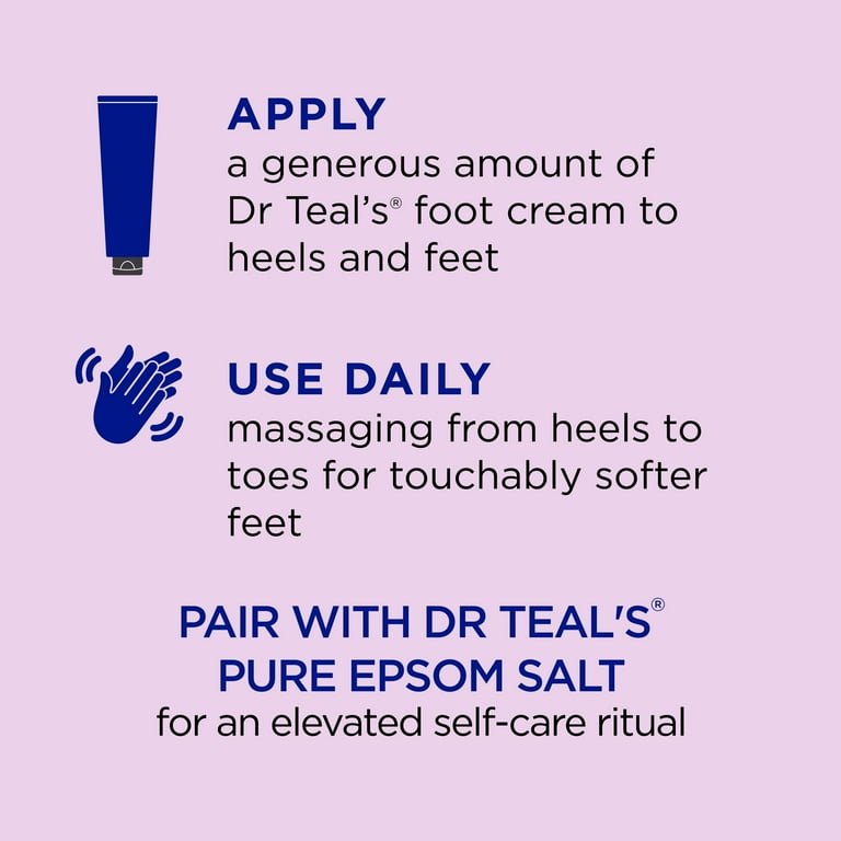 DR TEAL'S SHEA ENRICHED FOOT CREAM