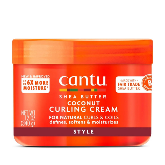 CANTU NATURAL SHEA BUTTER COCONUT CURLING CREAM - 340ML