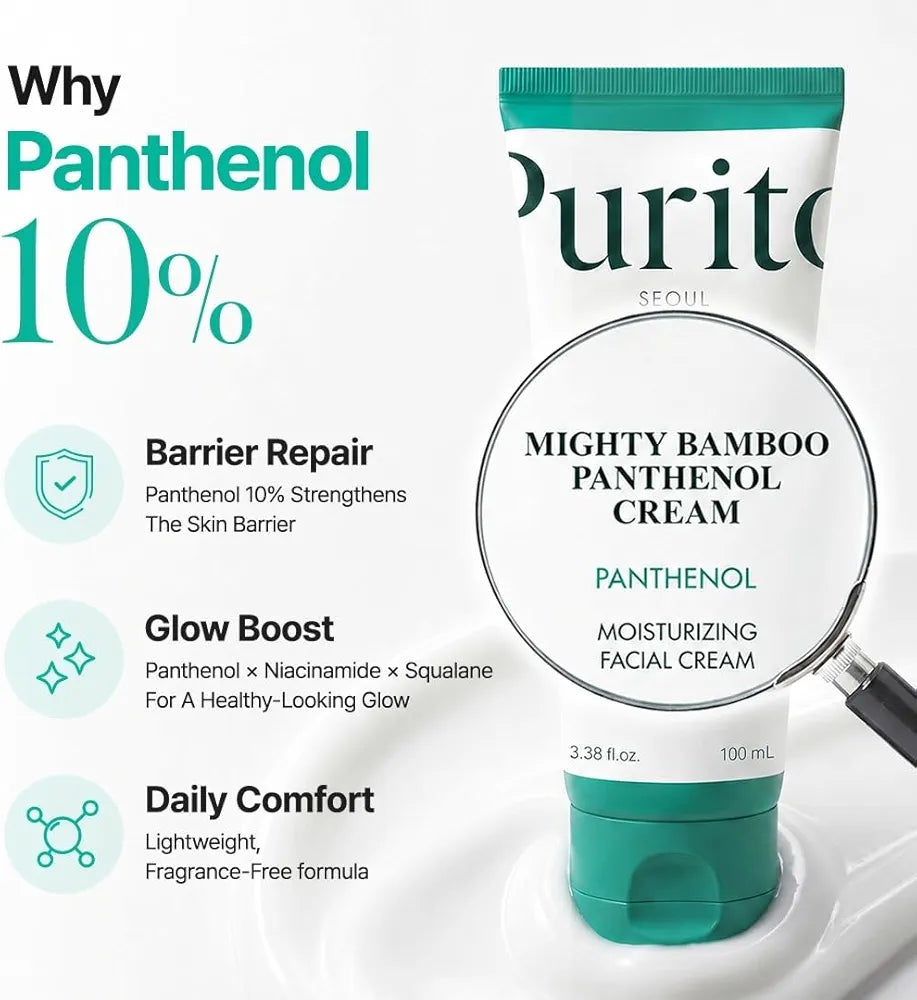PURITO PANTHENOL MIGHTY BAMBOO CREAM - 100ML
