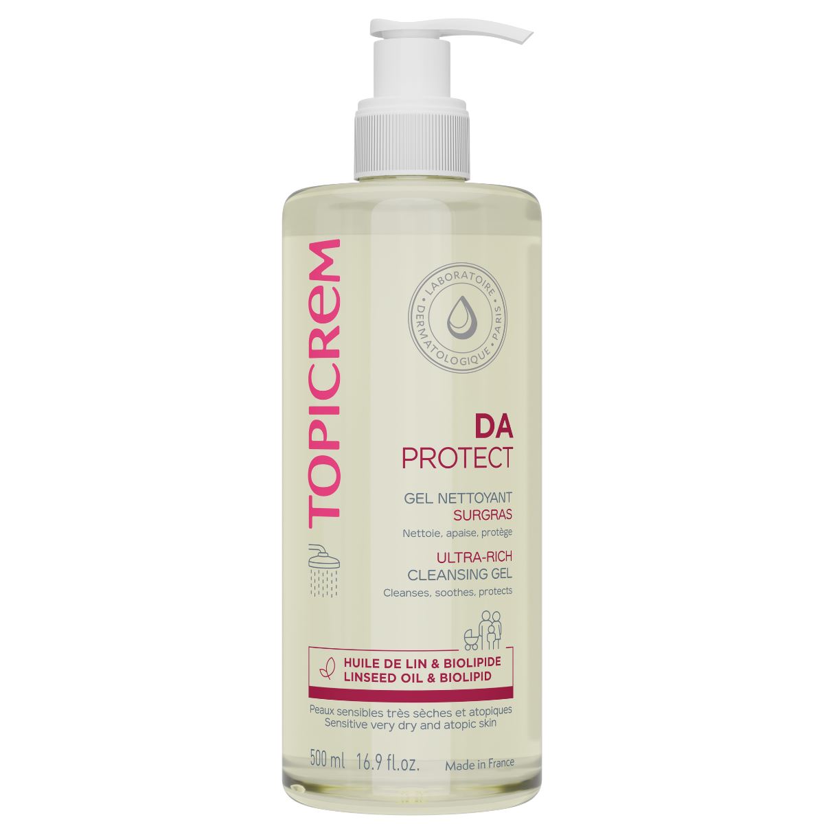 TOPICREM ULTRA RICH CLEANSING GEL - 500ML