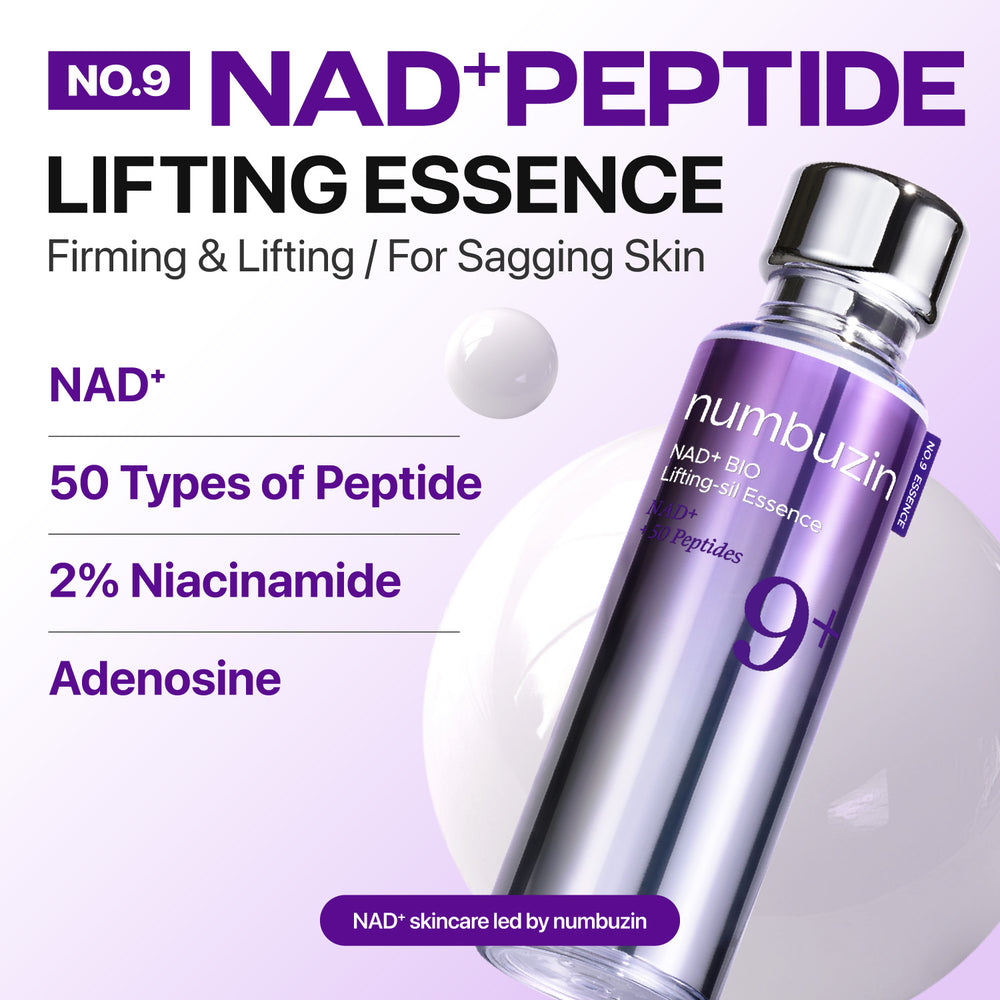 NUMBUZIN NO.9 NAD+ BIO LIFTING-SIL ESSENCE +50 PEPTIDES