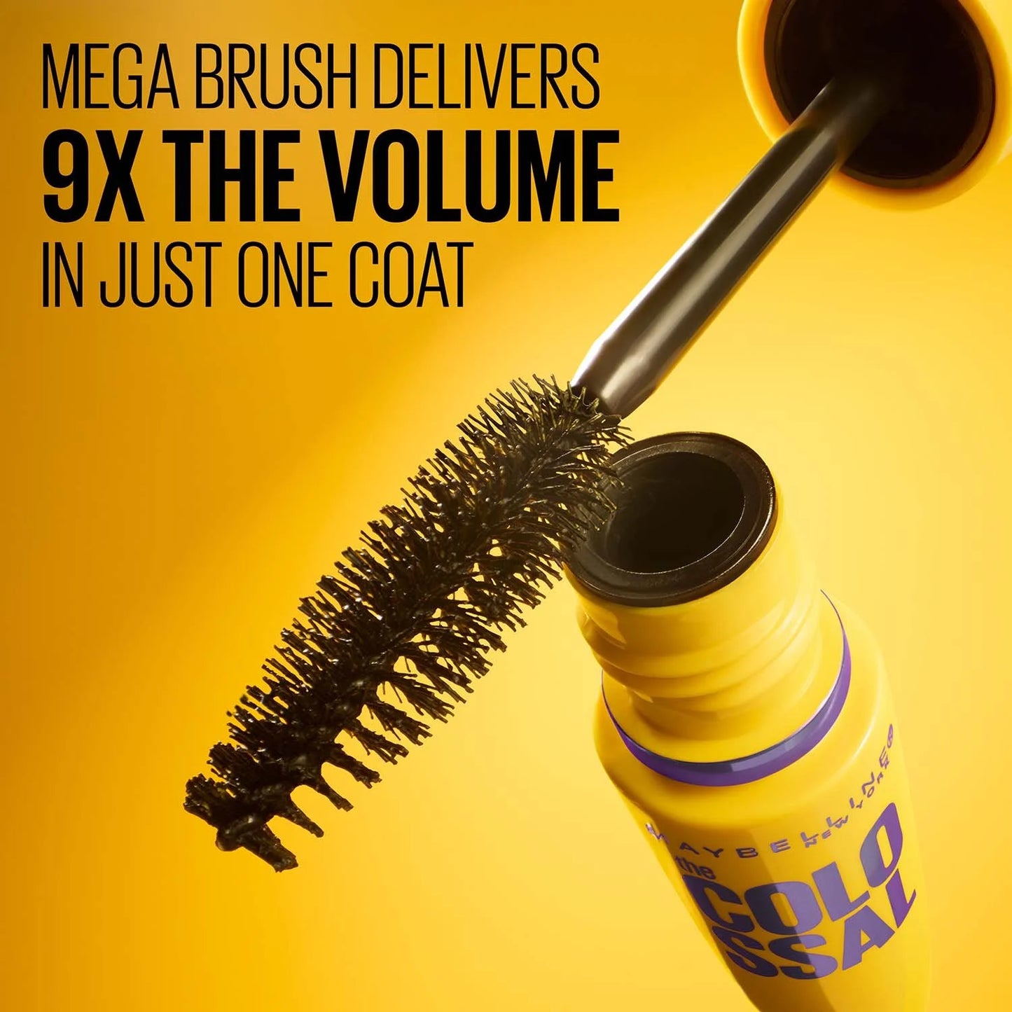 MAYBELLINE COLOSSAL 100% BLACK MASCARA
