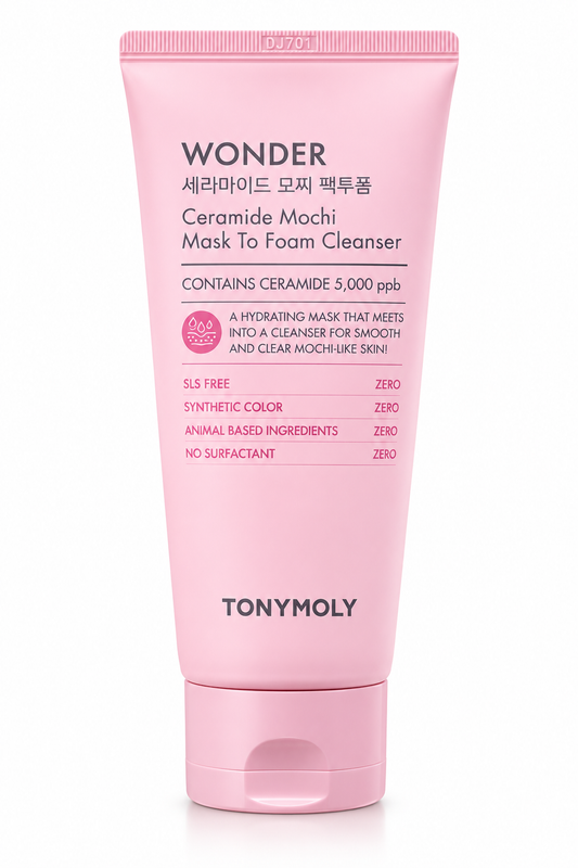 TONYMOLY WONDER CERAMIDE MOCHI MASK FOAM CLEANSER - 120ML