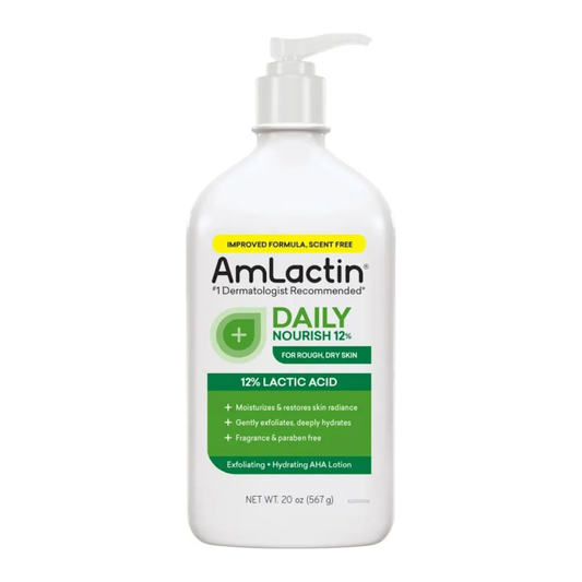 AMLACTIN DAILY MOISTURIZING 12% LACTIC ACID BODY LOTION 567G - FRAGRANCE FREE