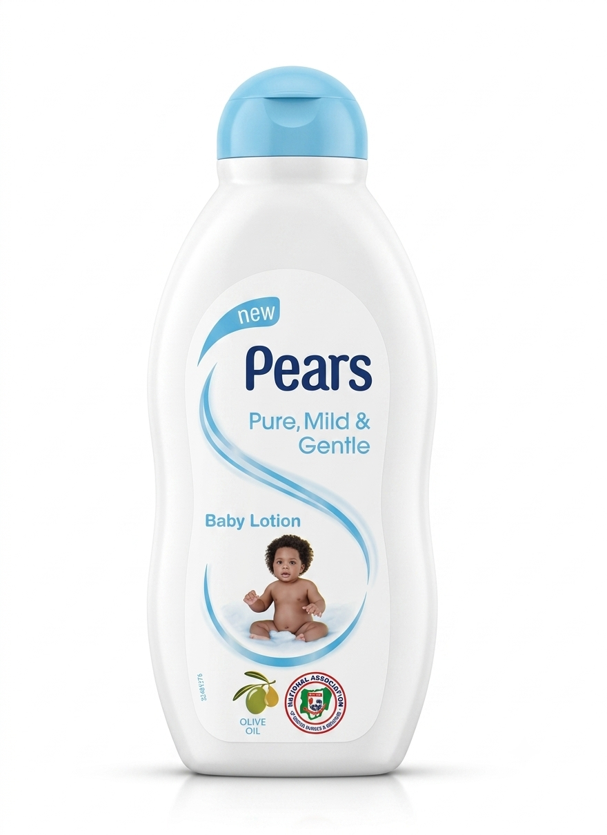 PEARS PURE, MILD, & GENTLE BABY LOTION - 200ML