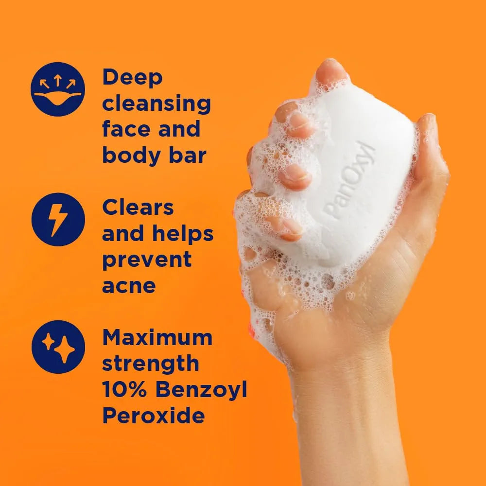 PANOXYL ACNE TREATMENT BAR 10% BENZOYL PEROXIDE - 113g