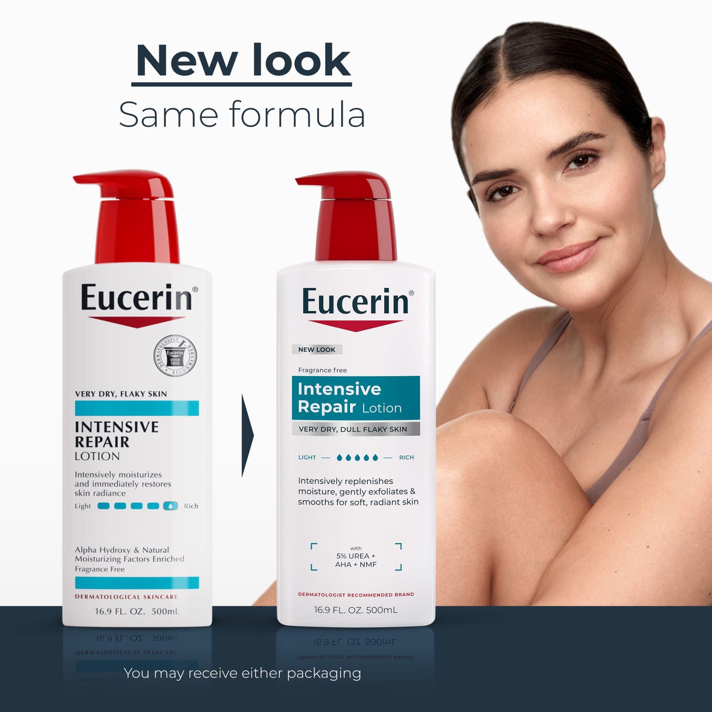 EUCERIN INTENSIVE REPAIR LOTION -500ML (new look)