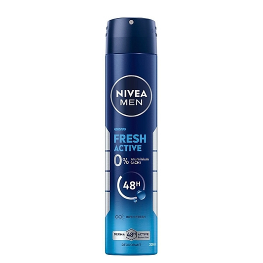 NIVEA MEN FRESH ACTIVE ALUMINUM-FREE DEODORANT SPRAY