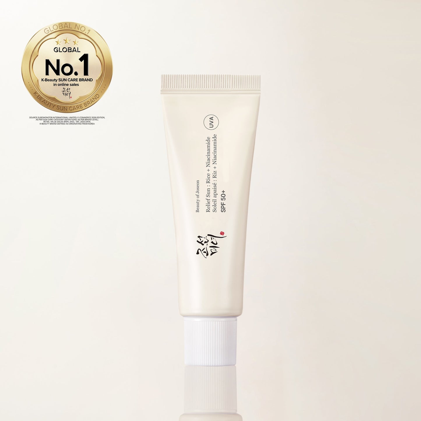 BEAUTY OF JOSEON RELIEF SUN : RICE + NIACINAMIDE SPF 50+ - 50ML