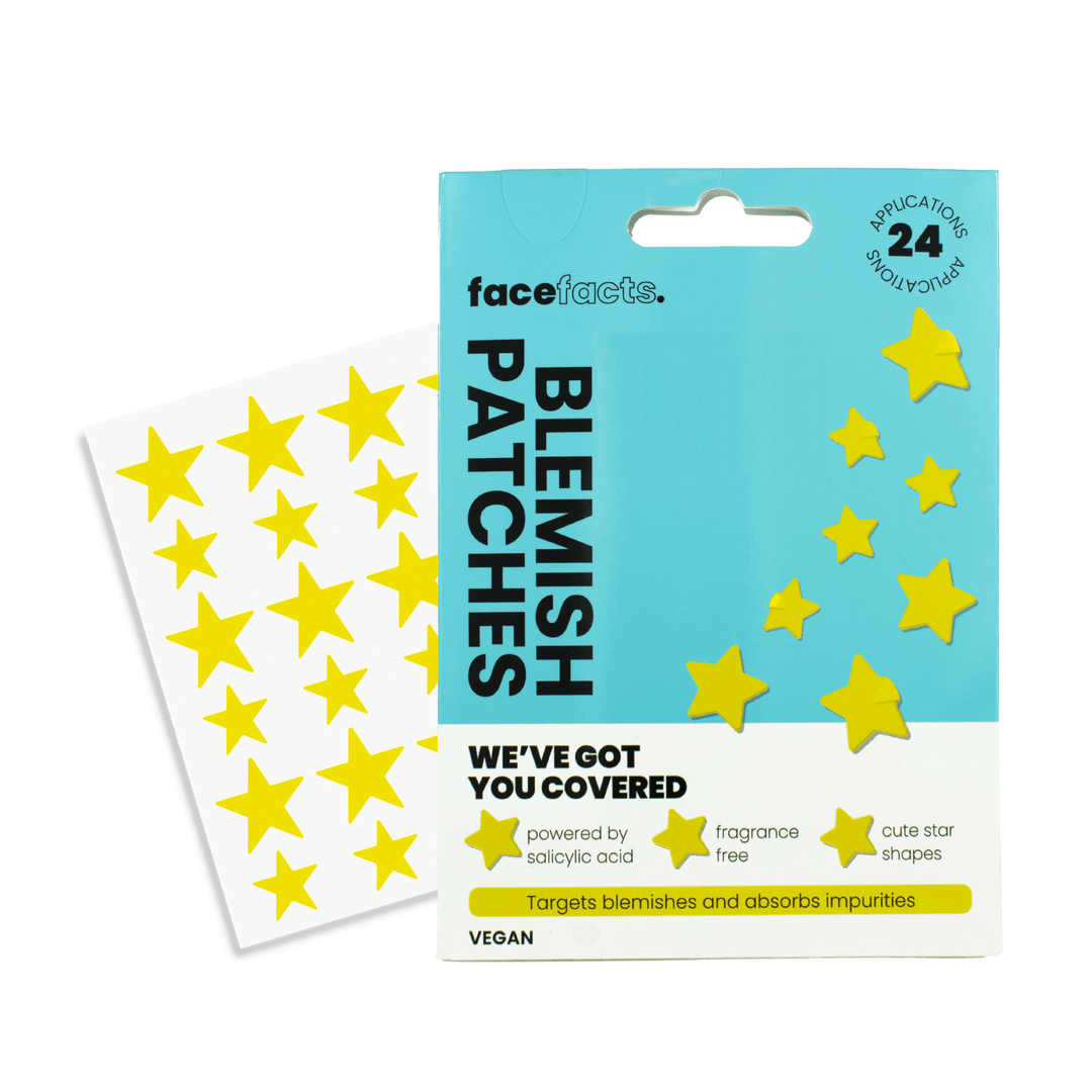 FACE FACTS HYDROCOLLOID BLEMISH PATCHES - STARS (24 patches in 1)