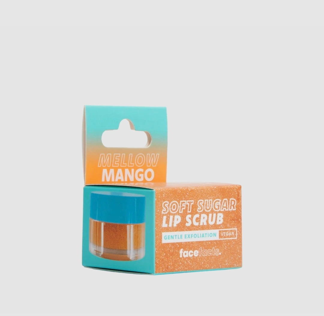 FACE FACTS MELLOW MANGO LIP SCRUB