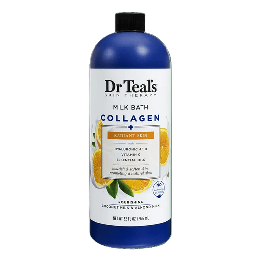 DR TEAL'S SKIN THERAPY COLLAGEN + RADIANT SKIN MILK BATH- 946ML