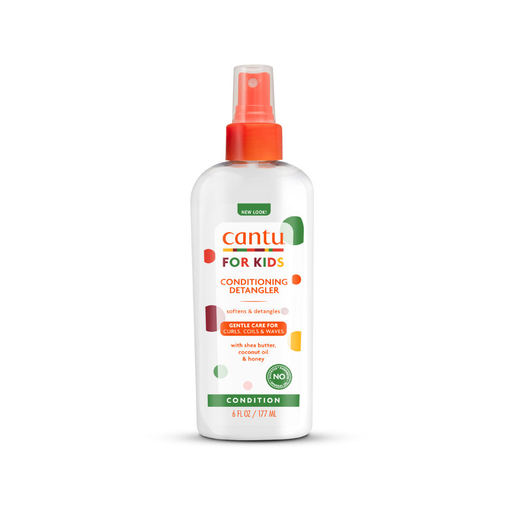 CANTU FOR KIDS CONDITIONING DETANGLER (WITH SHEA BUTTER, COCONUT OIL & HONEY) - 177ML