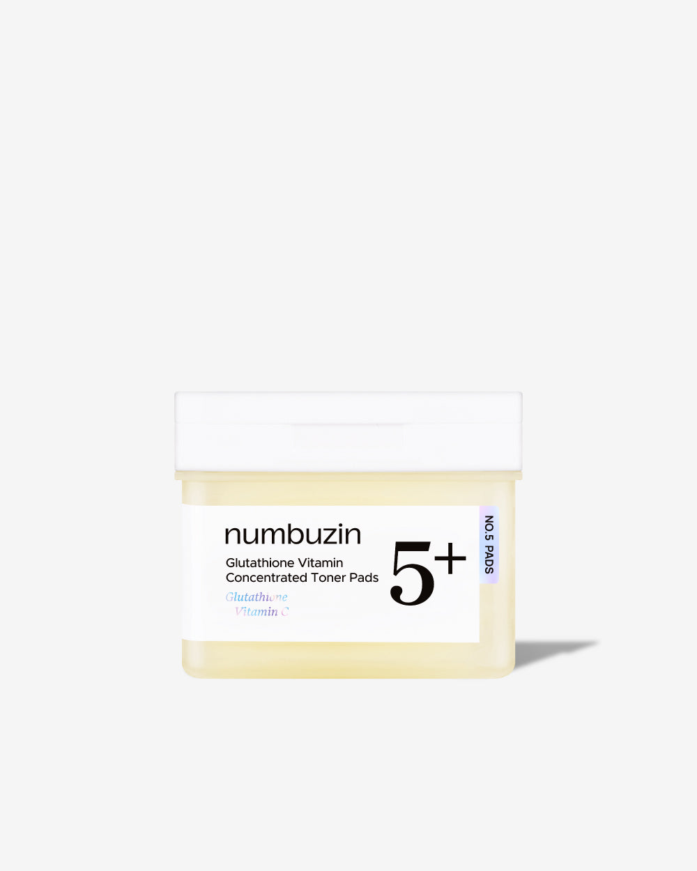 NUMBUZIN NO.5 GLUTATIUM VITAMIN-NIACINAMIDE CONCENTRATED TONER PADS