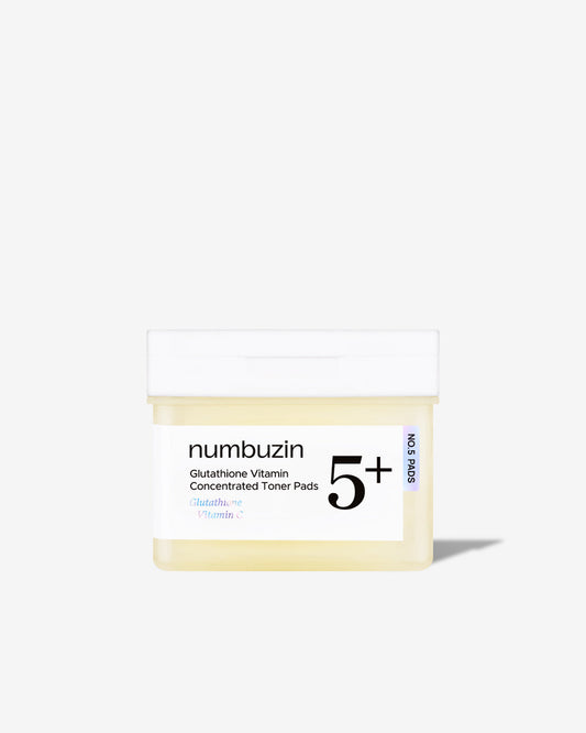NUMBUZIN NO.5 GLUTATIUM VITAMIN-NIACINAMIDE CONCENTRATED TONER PADS