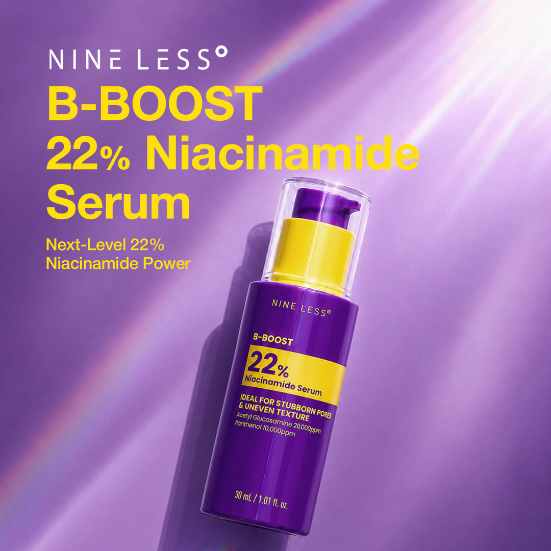 NINE LESS B-BOOST 22% NIACINAMIDE SERUM - 30ML