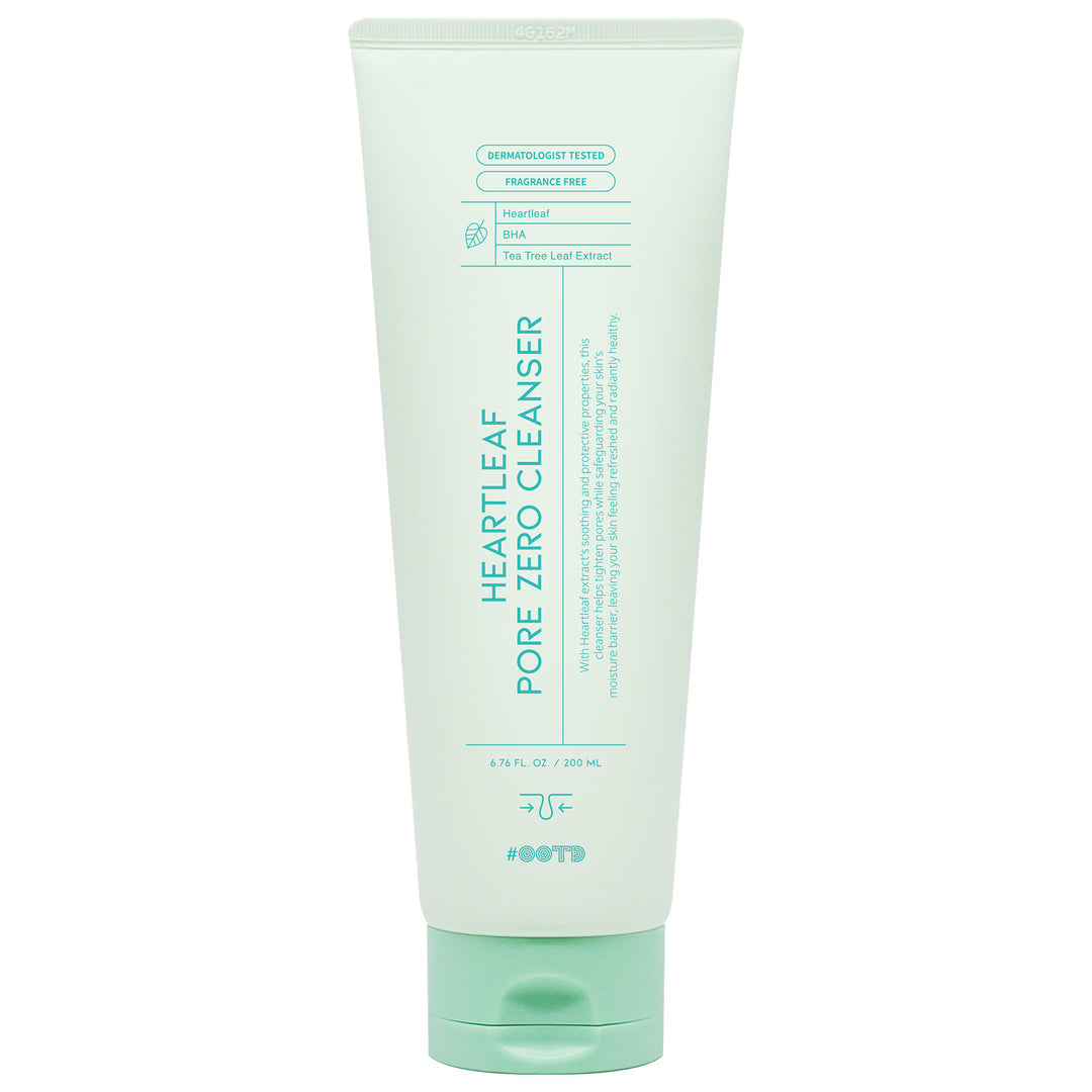 OOTD HEARTLEAF PORE ZERO CLEANSER