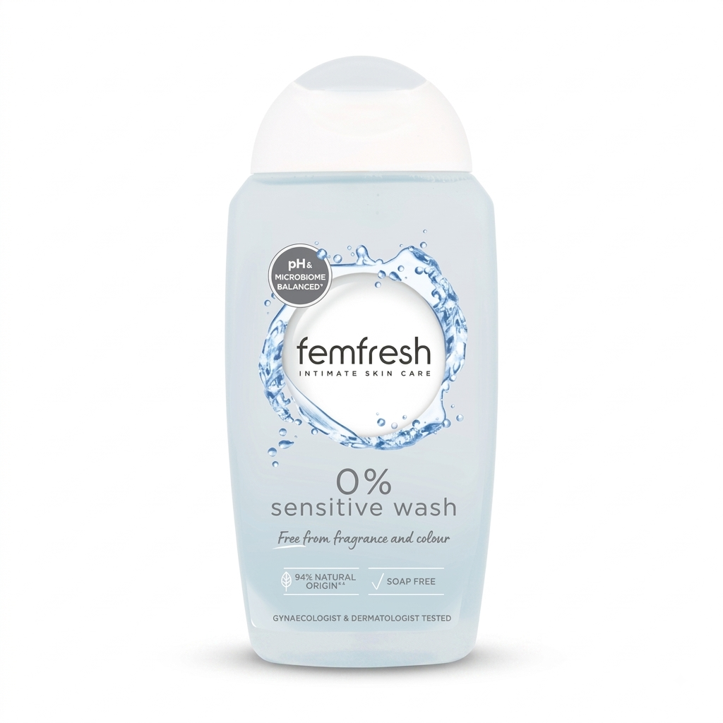 FEMFRESH 0% SENSITIVE INTIMATE WASH - 250ML