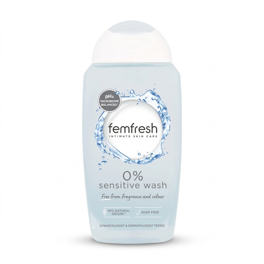 FEMFRESH 0% SENSITIVE INTIMATE WASH - 250ML