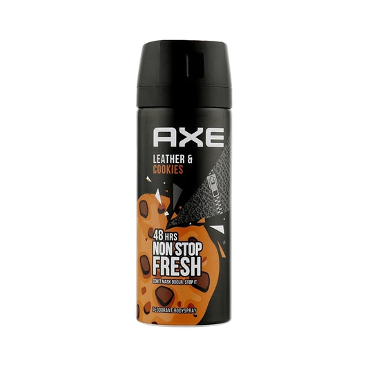 AXE LEATHER & COOKIES 48 HRS NON STOP FRESH DEODORANT BODY SPRAY - 150ML