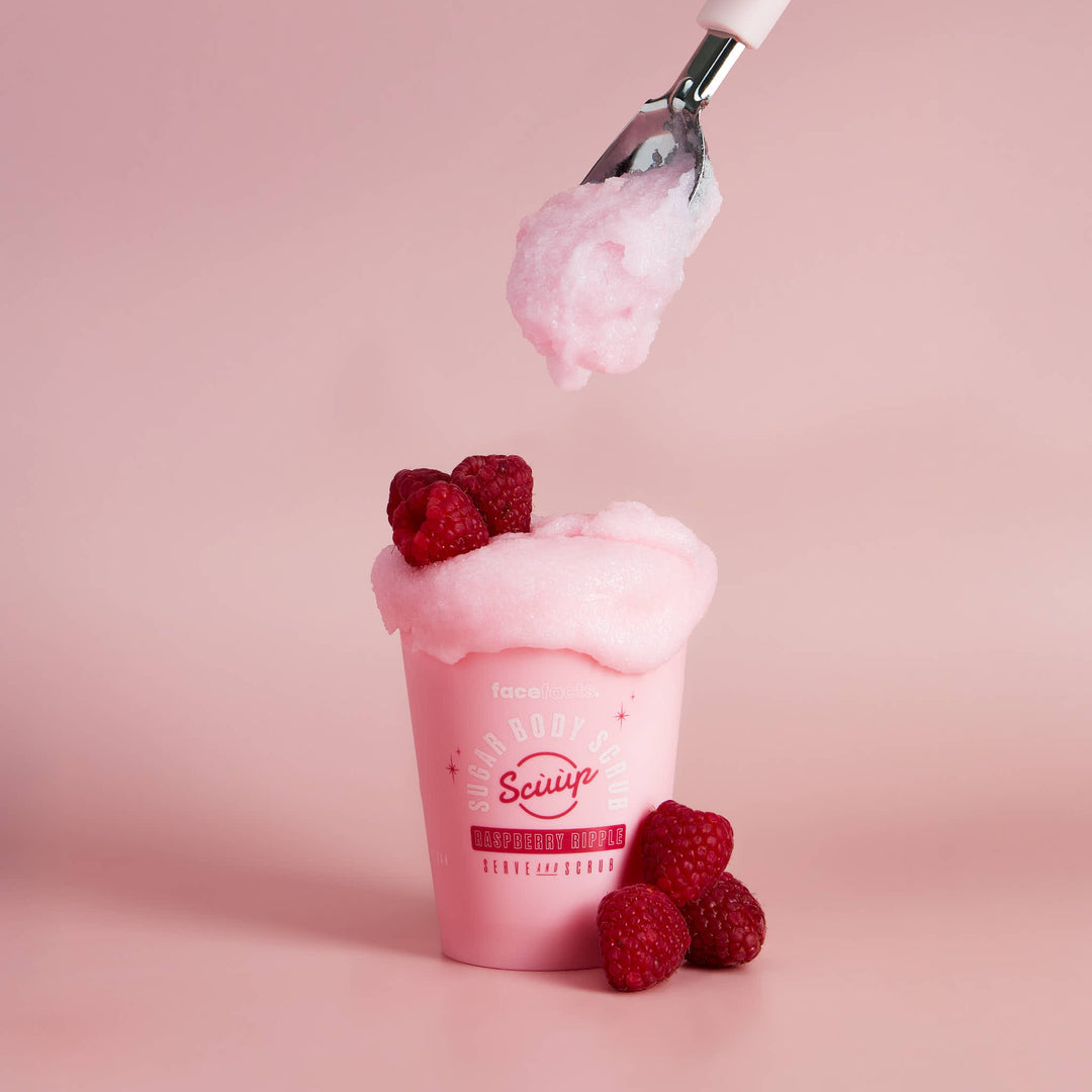 FACE FACTS SCỦỦP RASPBERRY RIPPLE SUGAR BODY SCRUB