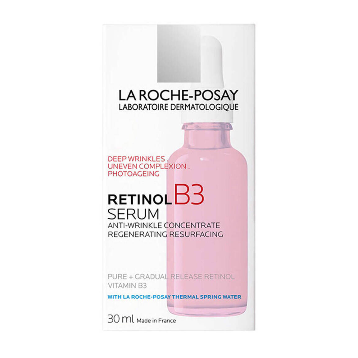 LA ROCHE-POSAY RETINOL B3 SERUM (ANTI-WRINKLE CONCENTRATE REGENERATING RESURFACING)