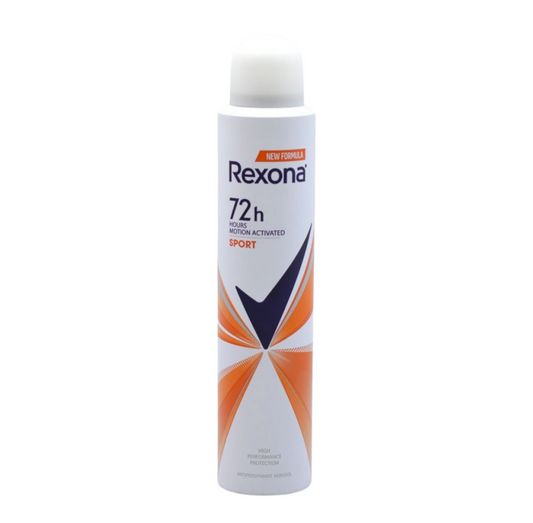 REXONA 72H MOTION ACTIVATED SPORT DEODORANT SPRAY- 200ML