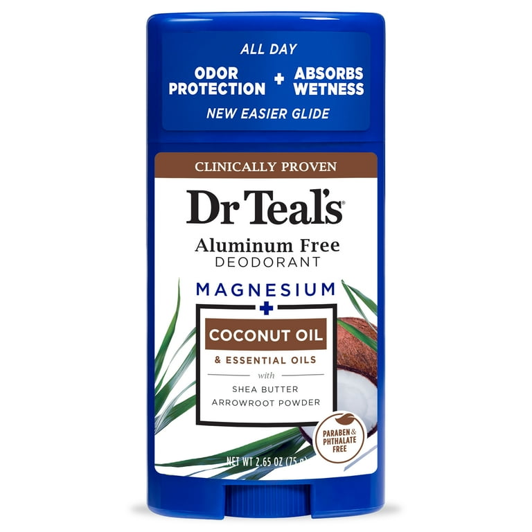 DR TEAL'S ALUMINIUM FREE DEODORANT - COCONUT
