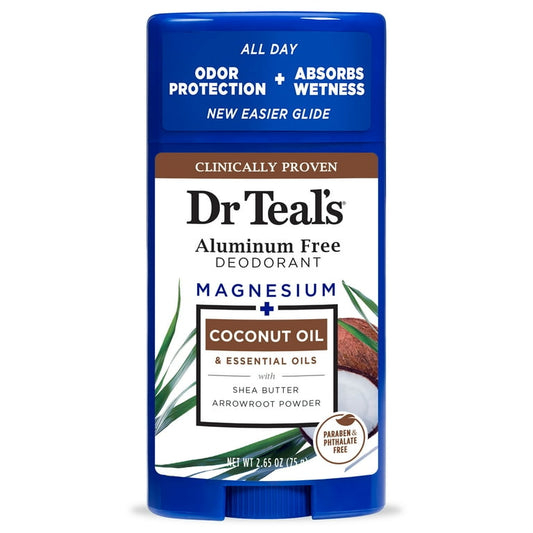 DR TEAL'S ALUMINIUM FREE DEODORANT - COCONUT