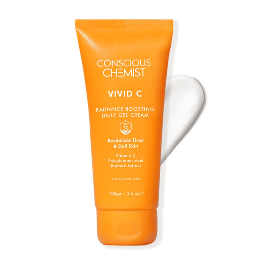 CONSCIOUS CHEMIST VIVID C RADIANCE BOOSTING DAILY GEL CREAM 100G