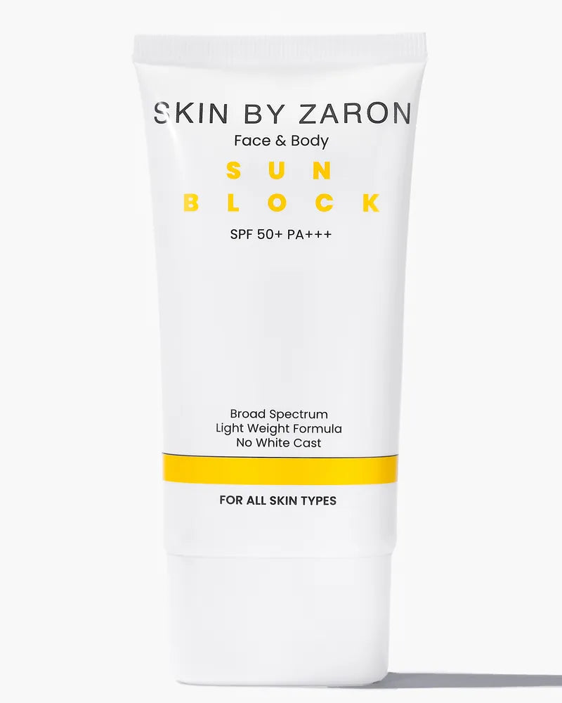 ZARON FACE & BODY SUN BLOCK SPF 50+ PA+++