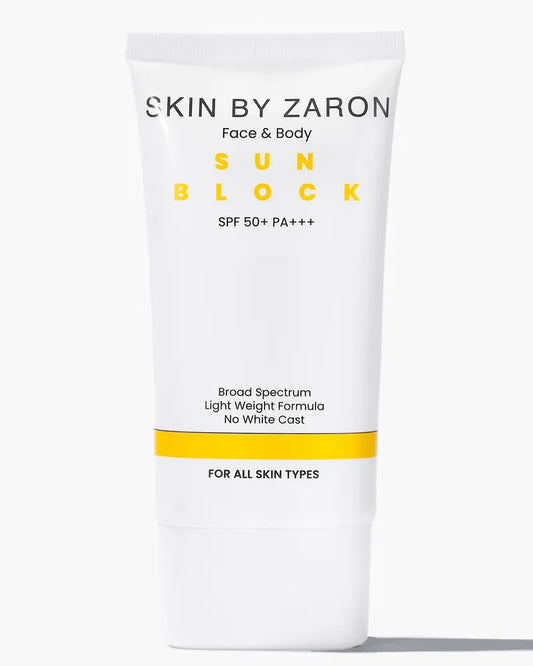 ZARON FACE & BODY SUN BLOCK SPF 50+ PA+++