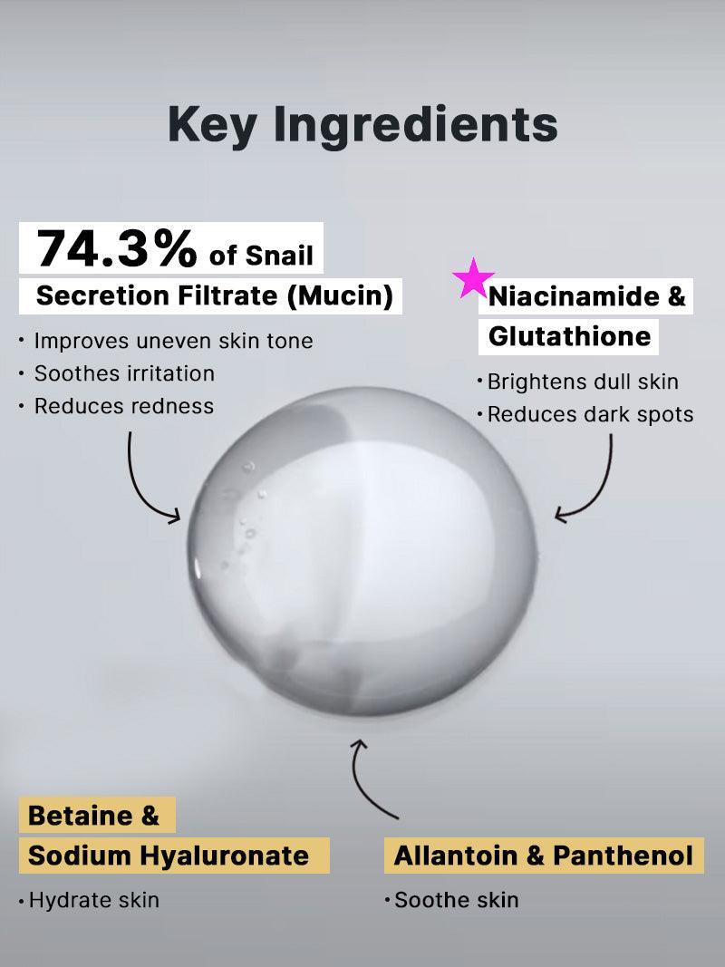 COSRX ADVANCED SNAIL RADIANCE DUAL ESSENCE - 80ML