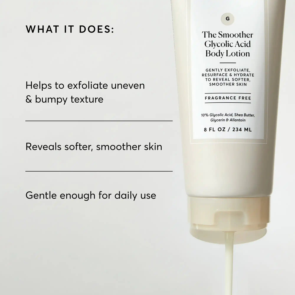 NATURIUM THE SMOOTHER GLYCOLIC ACID BODY LOTION