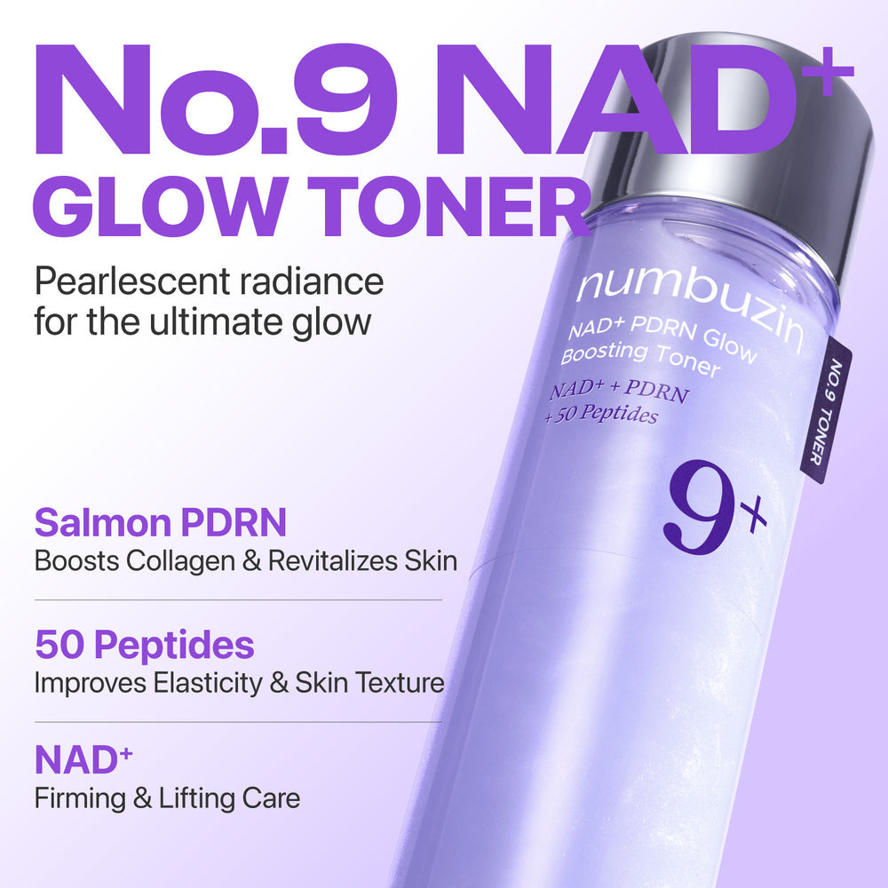NUMBUZIN NO.9 NAD+ PDRN GLOW BOOSTING TONER