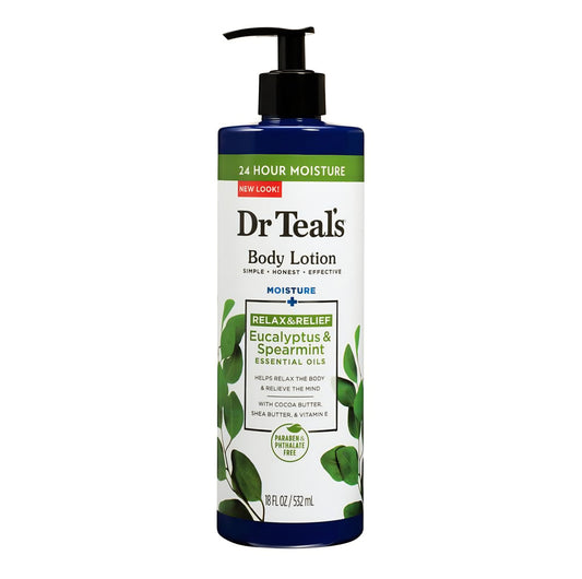 DR TEAL'S EUCALYPTUS & SPEARMINT BODY LOTION