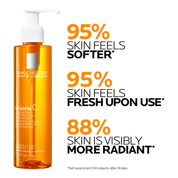 LA ROCHE POSAY VITAMIN C BRIGHTENING CLEANSER - 200ML