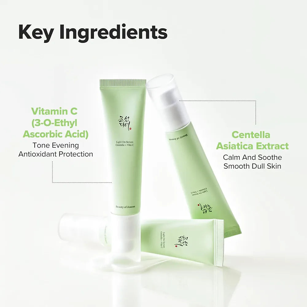 BEAUTY OF JOSEON LIGHT ON SERUM CENTELLA + VITA C