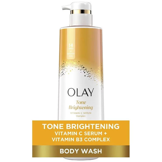OLAY VITAMIN C TONE BRIGHTENING BODY WASH - 591ML