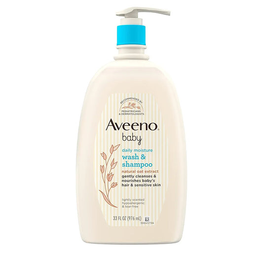 AVEENO BABY DAILY MOISTURE WASH & SHAMPOO