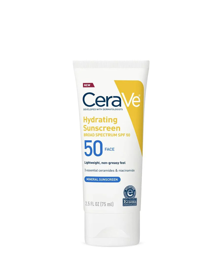 CERAVE HYDRATING MINERAL SUNSCREEN SPF 50 - 75ML