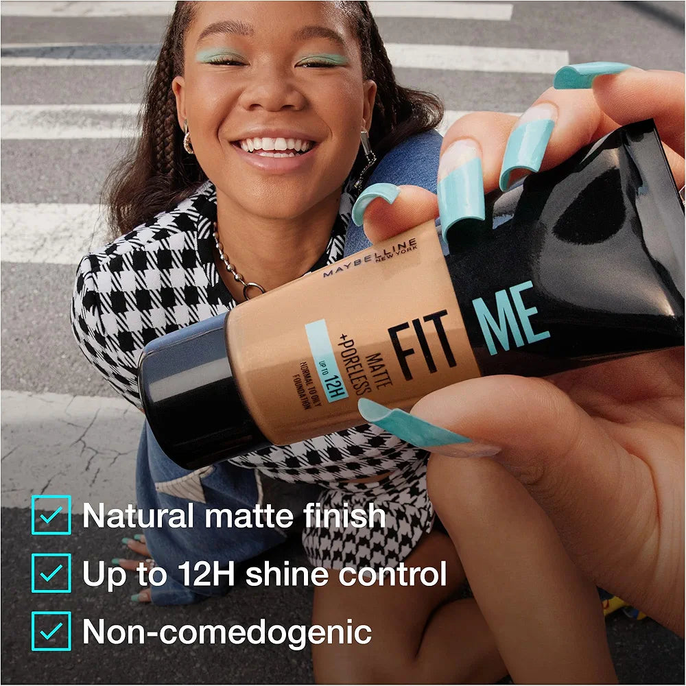 MAYBELLINE FIT ME® MATTE + PORELESS FOUNDATION MAKEUP - 356