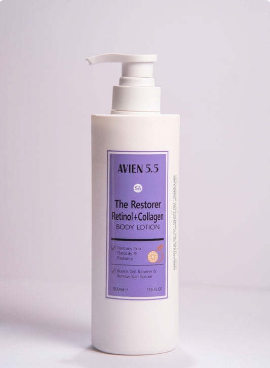 AVIEN 5.5 RESTORER RETINOL+COLLAGEN BODY LOTION - 500ML