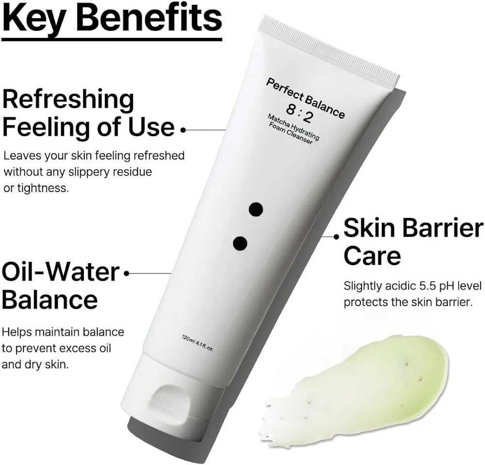 B:LAB MATCHA HYDRATING FOAM CLEANSER 120ML