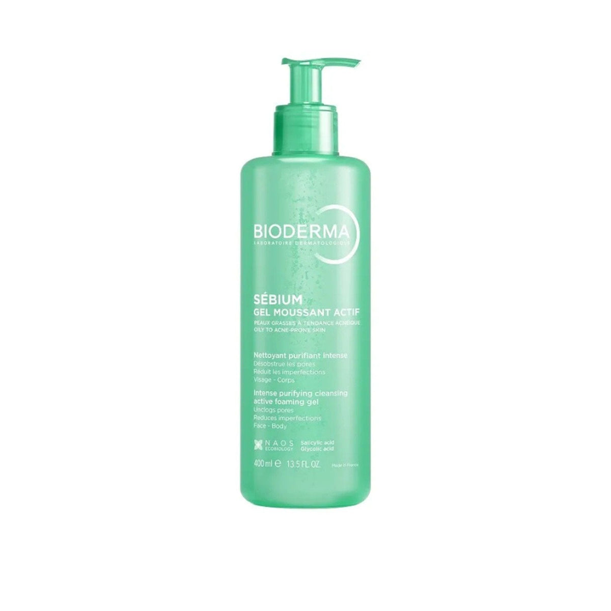 BIODERMA SEBIUM GEL MOUSSANT ACTIF FOAMING GEL CLEANSER 200ML