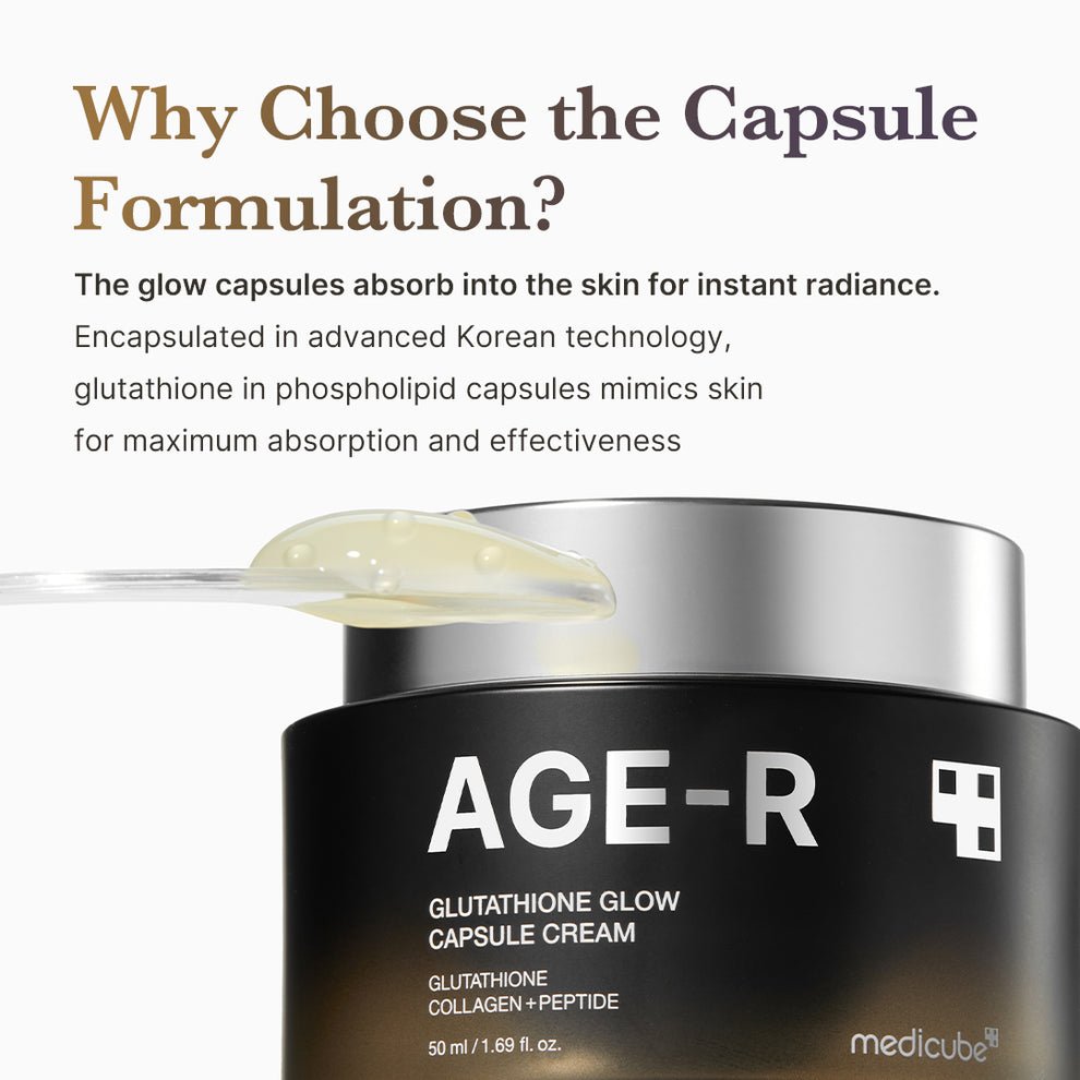 MEDICUBE AGE-R GLUTATHIONE GLOW CAPSULE CREAM - 50ML